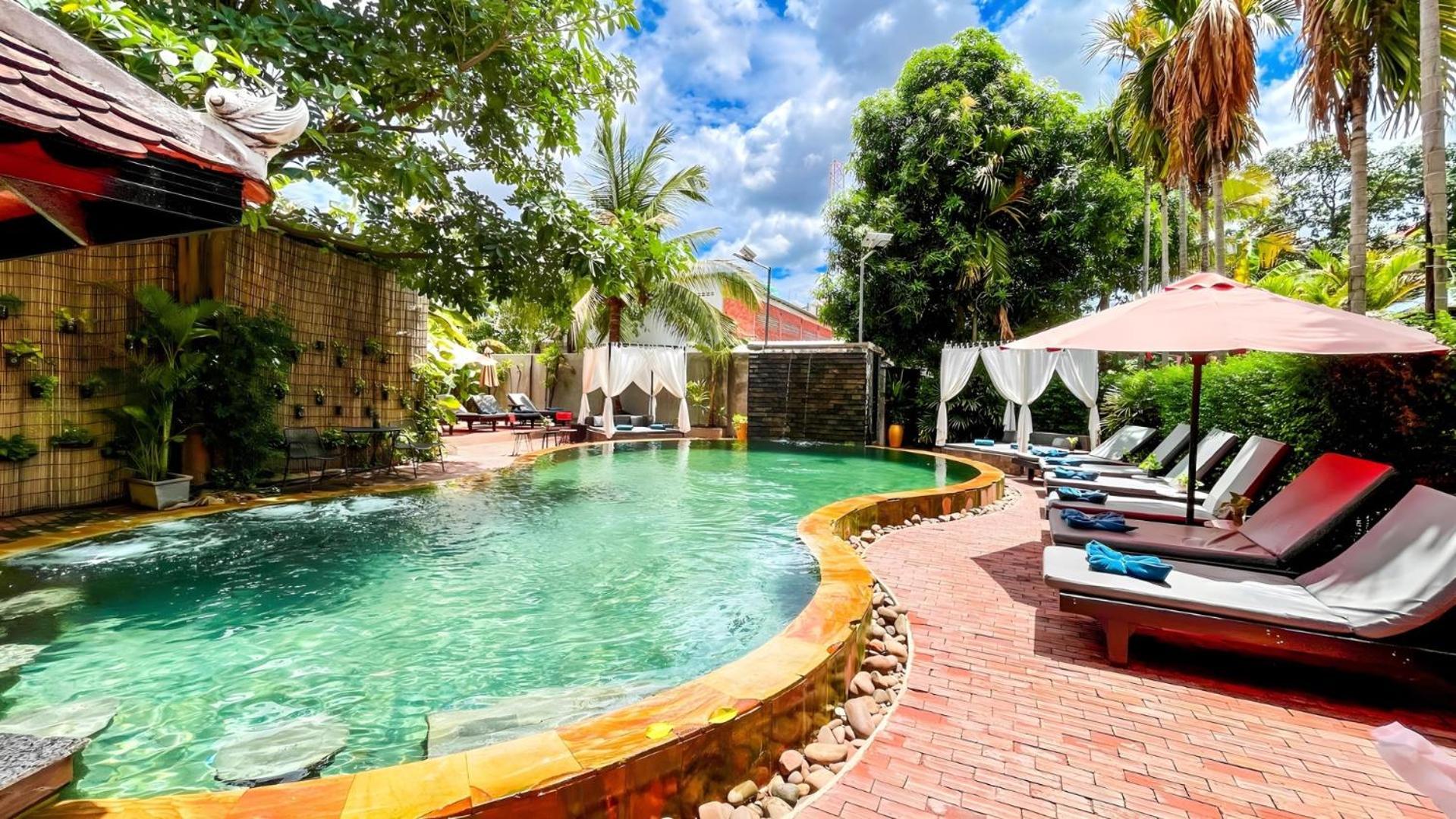 סיאם ריפ Central Privilege Hotel מראה חיצוני תמונה
