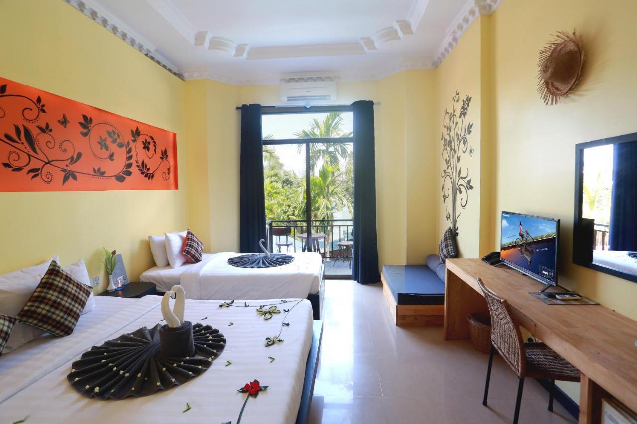 סיאם ריפ Central Privilege Hotel חדר תמונה