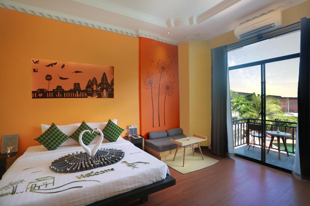 סיאם ריפ Central Privilege Hotel מראה חיצוני תמונה